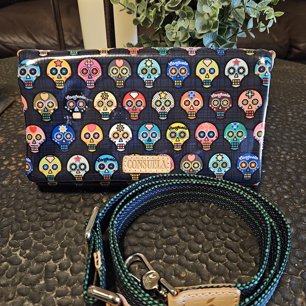 Consuela Uptown Skull Print Crossbody - Picture 2 of 4